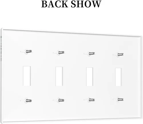 Vista 465 de Cubiertas de salida de impresión de líneas doradas de granito de mármol marrón, 1 palanca y 1 combinación basculante, placa decorativa de pared