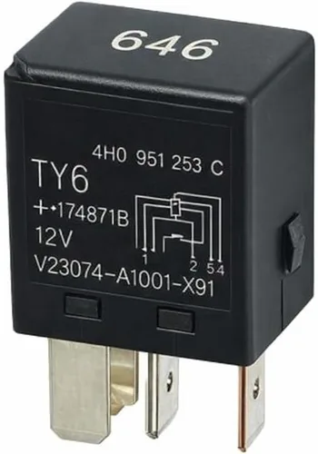 Volkswagen 4H0 951 253 A, relé de bomba de combustible