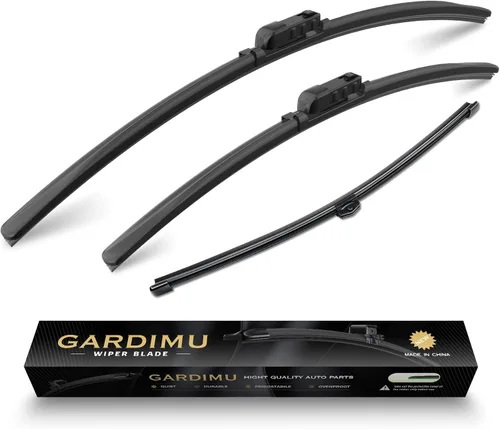 Vista 10 de Limpiaparabrisas de repuesto para Nissan Armada 2005 2006 2007 2008 2009 2010 2011 2012 2013 2014 2015, 3 piezas de limpiaparabrisas delanteros