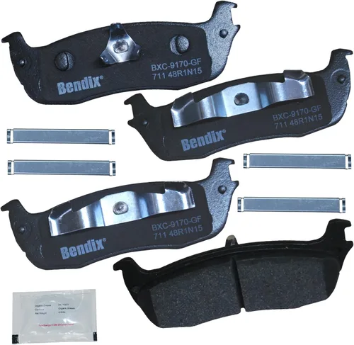 Vista 91 de Bendix Priority1 CFC154 - Juego de pastillas de freno de disco para Avanti II, Century, LeSabre, Regal, Riviera, chasis comercial, DeVille
