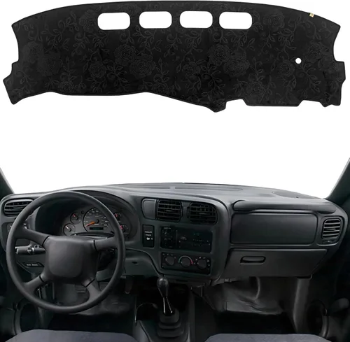 Vista 34 de KEYOOG Cubierta de tablero Tapete de salpicadero Compatible con Chevy Cruze 2015-2011 (para transmisión en la izquierda), Alfombra de salpicadero