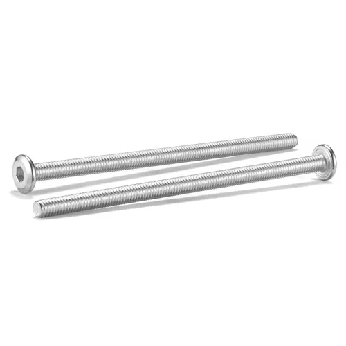 Vista 13 de M5 x 6mm 10 piezas de tornillos de cabeza plana con casquillo hexagonal, acero inoxidable 304 18-8, rosca completa, de SG TZH (con llave hexagonal)
