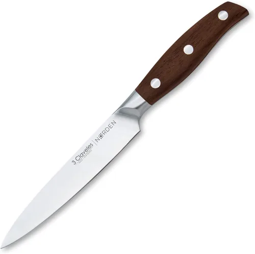 3 CLAVELES Cuchillo Forjado Cocina Diámetro 13 cm - 5" E 3C