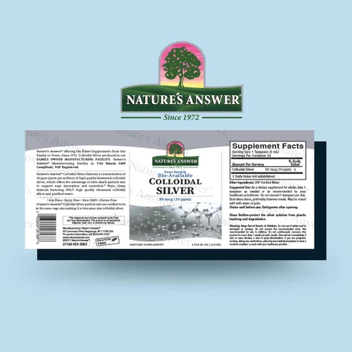 Vista 2 de Líquido de plata coloidal de 10 PPM, 50 MCG, suplemento de apoyo inmunológico líquido de plata elemental superior, 4 onzas líquidas, apoyo