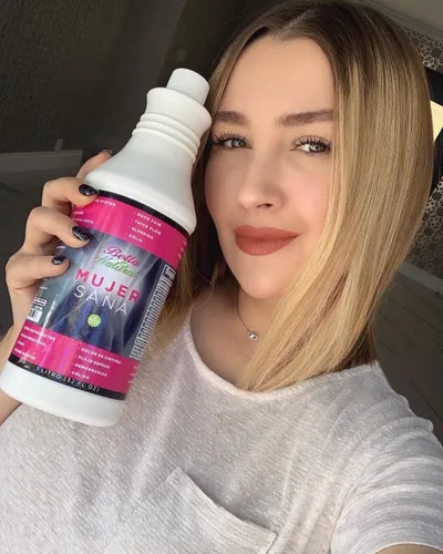 Vista 3 de Bella All Natural Mujer Sana Mujer Saludable, Desequilibrio Hormonal, SOP, Calambres Menstruales - 1 Litro