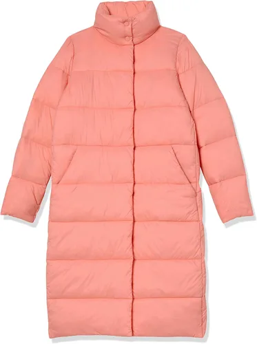 Vista 4 de Tienda Essentials Abrigo para mujer de peso medio resistente al agua manga larga corte holgado más largo