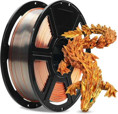 Vista 21 de FLASHFORGE Filamento de impresora 3D, filamento de seda de 0.069 pulgadas, carrete de 2.2 libras, precisión dimensional +/- 0.001 in para impresoras