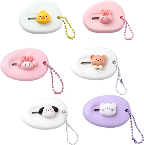 Juego de 6 piezas de cortador de cajas retráctil, mini cortador de cajas, abridor de paquetes, cuchillo multifunción adecuado para suministros de