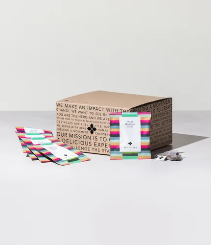 Vista 23 de Art of Tea Feliz 2oz Lata de Té Verde de Jazmín Artesanal de Hojas Sueltas