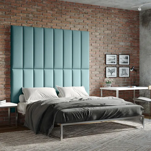 Vista 197 de Jaxx Panelist - Cabecero acolchado moderno, juego de 4 paneles para montar en la pared (cada uno de 11.25 x 38 pulgadas), tamaño King