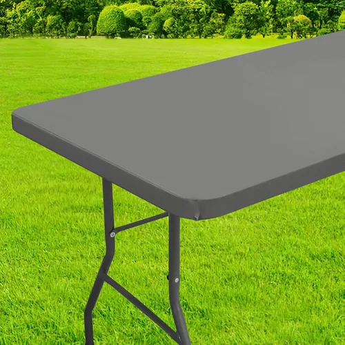 Vista 32 de homing Mantel cuadrado ajustable de poliéster impermeable, protector de mesa lavable para picnic, campamento, al aire libre (negro, 34 x 34 pulgadas)