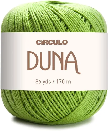 Vista 36 de Círculo Hilo Duna – 186 yardas, 3.52 onzas – Hilo DK de Estambre Ligero – 100% algodón virgen brasileño mercerizado, perfecto para tejer y hacer 6399