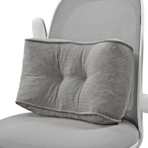 Vista 15 de Almohada de apoyo lumbar para silla de escritorio de estudio, almohada de apoyo de espuma de látex natural tamaño bocado para aliviar el dolor