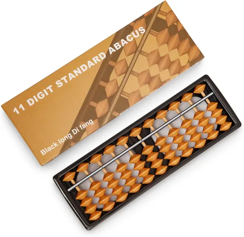 Vista 9 de Digital Standard Abacus-7.0 in-Calculadora profesional de soroban de 11 columnas (herramienta funcional y educativa)