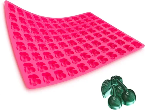 Vista 8 de Molde de silicona para dulces en forma de rodaja de naranja mandarina - media hoja