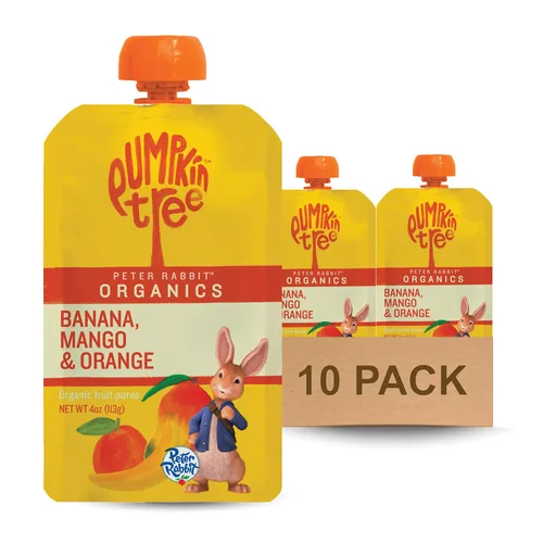 Vista 17 de Árbol de Calabaza Peter Rabbit Organics, Manzana, Batata y Maíz, 4.4 onzas (Paquete de 10)