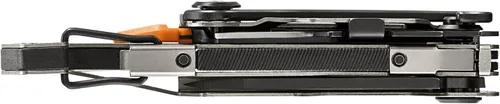 Vista 2 de Gerber Gear Stake Out Multiherramienta 11 en 1 - Hoja de borde liso de 2.2 pulgadas, extractor de estacas para tienda, transporte de mosquetón