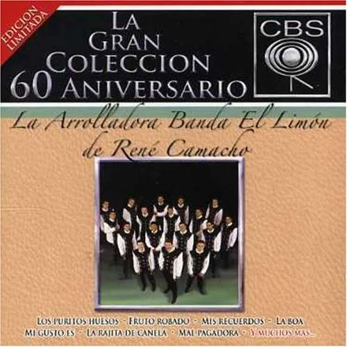La Arrolladora Banda El Limon 2CDs La Gran Coleccion 60 Aniversario Edicion Limitada Sony-870429