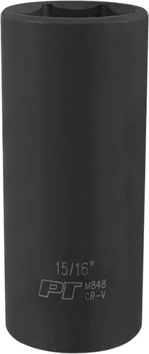 Vista 8 de Performance Tool M797 - Juego de 15 piezas de impacto SAE de 1/2 pulgada, kit de herramientas resistentes de grado profesional para uso automotriz e