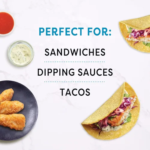 Vista 4 de Gardein Filetes sin pescado a base de plantas dorados, veganos, congelados, 10.1 onzas