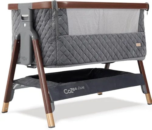 Vista 11 de Tutti Bambini CoZee® Moisés y Cuna de Cabecera 2 en 1 para Bebé - Moisés de Cabecera de Plegado Rápido, Cuna para Bebé con 6 Alturas de Colchón
