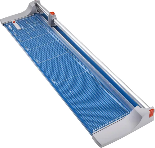 Vista 12 de Dahle 440 Recortador rotativo premium, longitud de corte de 14 pulgadas, capacidad de 30 hojas, afilado automático, abrazadera automática, cortador
