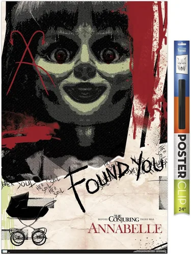 Vista 13 de Trends International Annabelle - Póster de pared, 34 pulgadas de largo x 22.4 pulgadas, versión premium sin marco