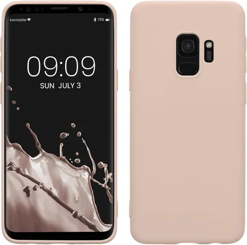 Vista 12 de kwmobile Funda compatible con Samsung Galaxy S9 - Funda protectora de silicona TPU suave y delgada - Arctic Night