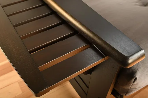 Vista 11 de Phoenix - Sofá futón en acabado espresso con colchón canadiense, marrón, matrimonial, 760777