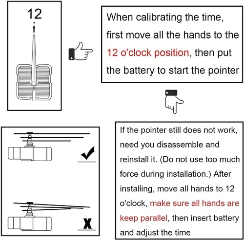 Vista 7 de ArtSocket Reloj de pared de madera, silencioso, sin tictac, abstracto, naranja, marrón, gris, geométrico, cuadrado, rústico, decoración