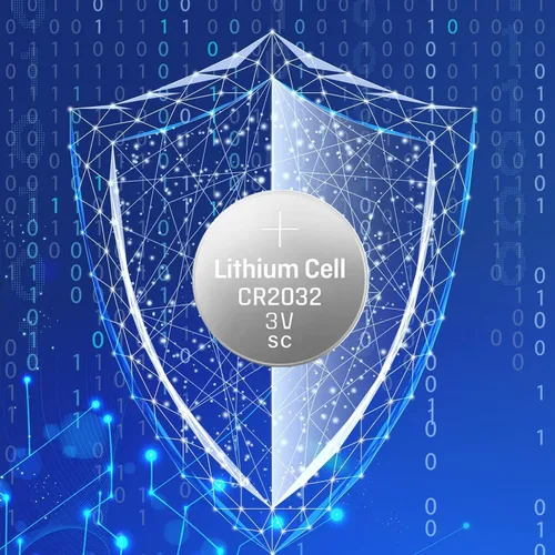 Vista 4 de Batería CR2032 Pilas de litio de 3 voltios para moneda 2032 - (100 unidades)
