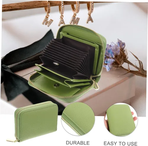 Vista 6 de EXCEART 5pcs Wallet Pouch Change Storage Holder Billeteras De Hombres Cuero Original Convenient Bag Id Bag Portable Organizer Delicate Bag Holder