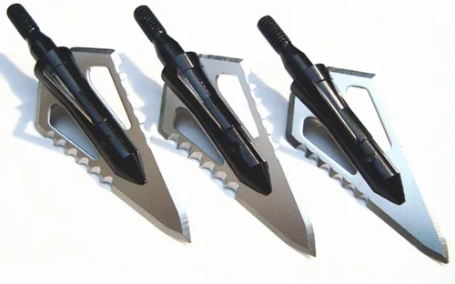 Hunting Broadheads 4 Blade Flerow Punts 100 Grain Flerow Broadhead Paq de 12