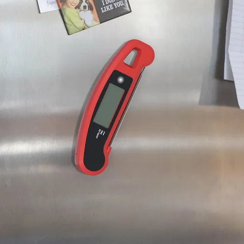 Vista 5 de Termómetro digital para carne Lavatools, medición instantánea con luz de fondo en ambos lados