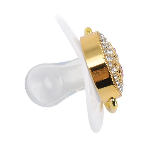 Vista 17 de Baby Pacifier, Baby Pacifier for 6 to 18 Months Baby Soft Touch Silicone Bling Baby Pacifier Anti Static Newborn Pacifiers for Home (Blue) Pacifiers