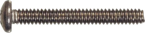 Vista 2 de The Hillman Group 43067 - Tornillo para máquina Phillips de acero inoxidable, 4-40 x 1 pulgada, paquete de 50