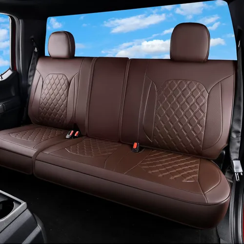 Vista 20 de Huidasource Fundas de asiento para Chevy Silverado 1500, fundas de asiento Silverado, GMC Sierra Pickup 1500 2007-2013 y 2019-2025, 2500HD 3500HD