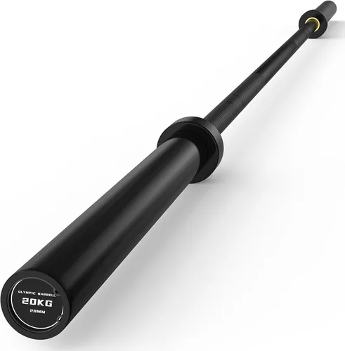 7FT Olympic Barbell 45 lb Barbell 2 INCH 1000lbs/1500lbs Capacity Olympic Bar with Moderate Knurling For Squats Curls Deadlifts