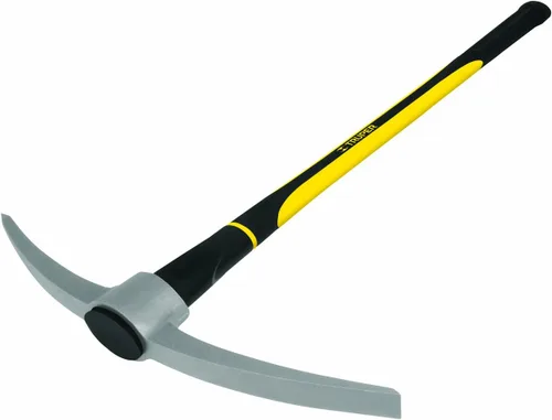 Vista 3 de Azadón cortador Truper 31612 2-1/2 libras, mango de madera, 36", Asa de fibra de vidrio