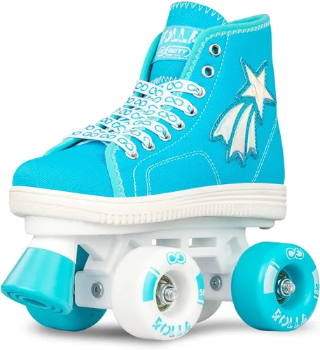 Vista 10 de Crazy Skates Rolla - Patines de cuatro ruedas para niños y niñas, ideales para principiantes