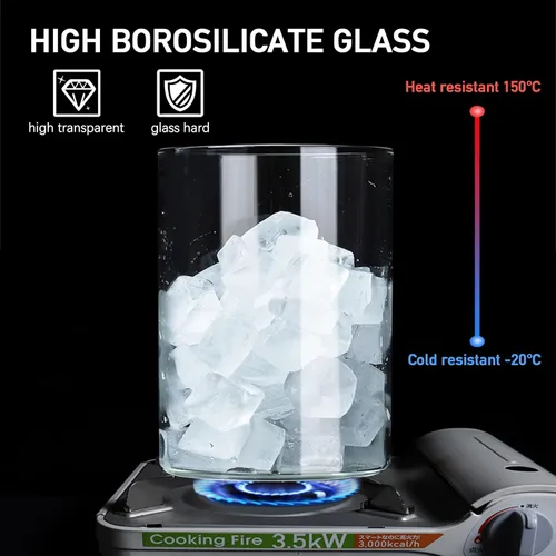 Vista 3 de Paquete de 4 tarros de almacenamiento de vidrio con tapa hermética de bambú, recipientes de cocina de vidrio de 27 onzas, recipiente transparente