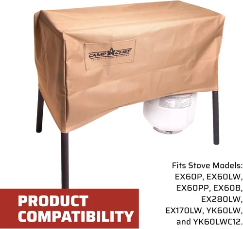 Vista 7 de Camp Chef PC32. Funda para asador de dos hornallas.