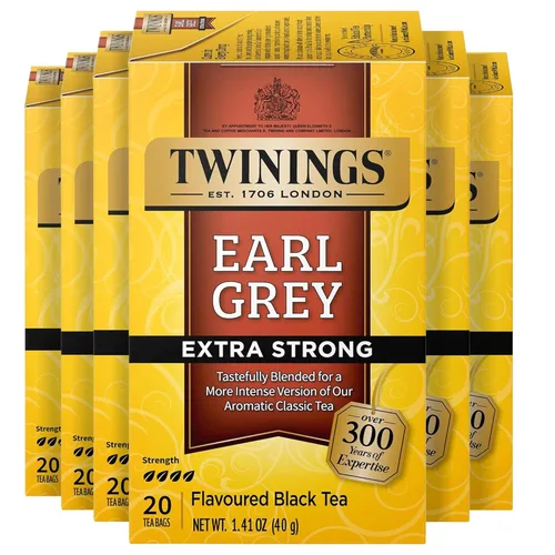 Vista 55 de Twinings, Decaffeinated Chai - Té negro Chai sin cafeína y con especias dulces y sabrosas, caliente o helado, el embalaje puede variar, 120 bolsitas