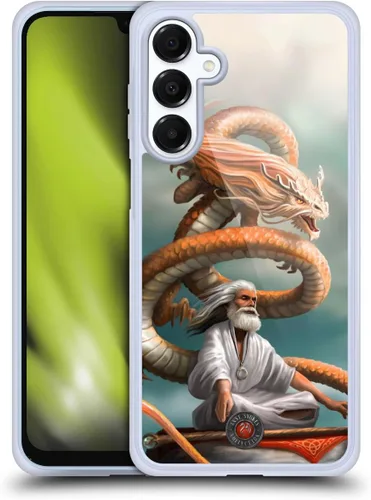 Vista 173 de Head Case Designs Officially Licensed Anne Stokes God's Hammer Guardian Dragons Gel Case [Military Grade Protection] Compatible with Samsung Galaxy