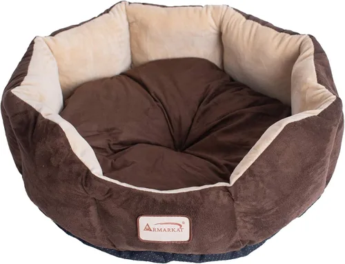 Vista 4 de Cama ovalada o redonda para perros y gatos pequeños de Armarkat