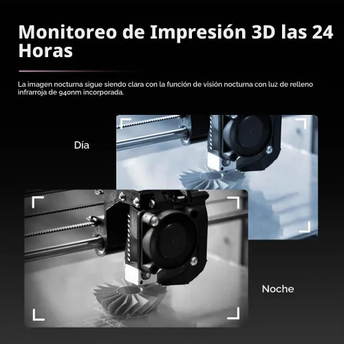 Vista 6 de Creality Cámara Nebula, cámara de impresora 3D para monitoreo en tiempo real las 24 horas, time-lapse, detección de spaghetti, compatible con Sonic
