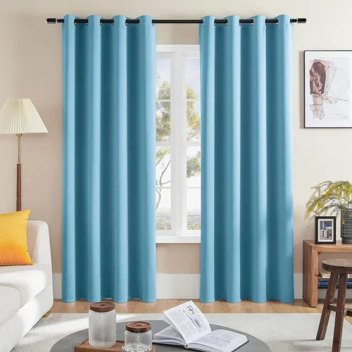 Vista 30 de Rutterllow - Cortinas opacas con ojales, 2 paneles