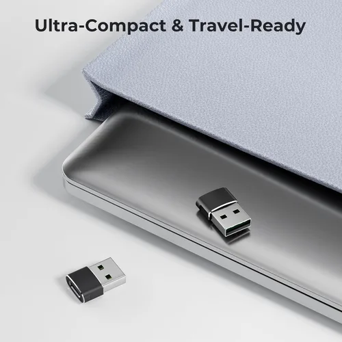 Vista 7 de FLYHANA Adaptador de cámara USB, USB 3.0 OTG Cable Interfaz, Soporte USB Hub Reader, Flash Drive, Controlador de teclado MIDI, hasta 500mAh, ET9