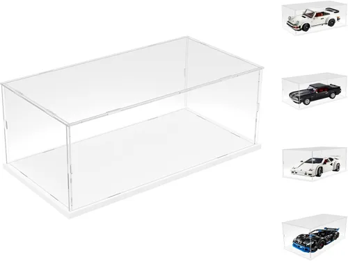 Vista 48 de Choowin Vitrina de acrílico para casco de Lego Star Wars para casco de Lego Capitán Rex, vitrinas de acrílico transparente grueso