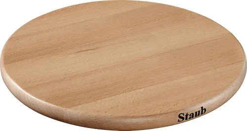 Vista 4 de Staub 40511 – 078 – 0 Accesorios – Salvamanteles magnéticos de madera 6.5 x 6.5 x 0.8 in